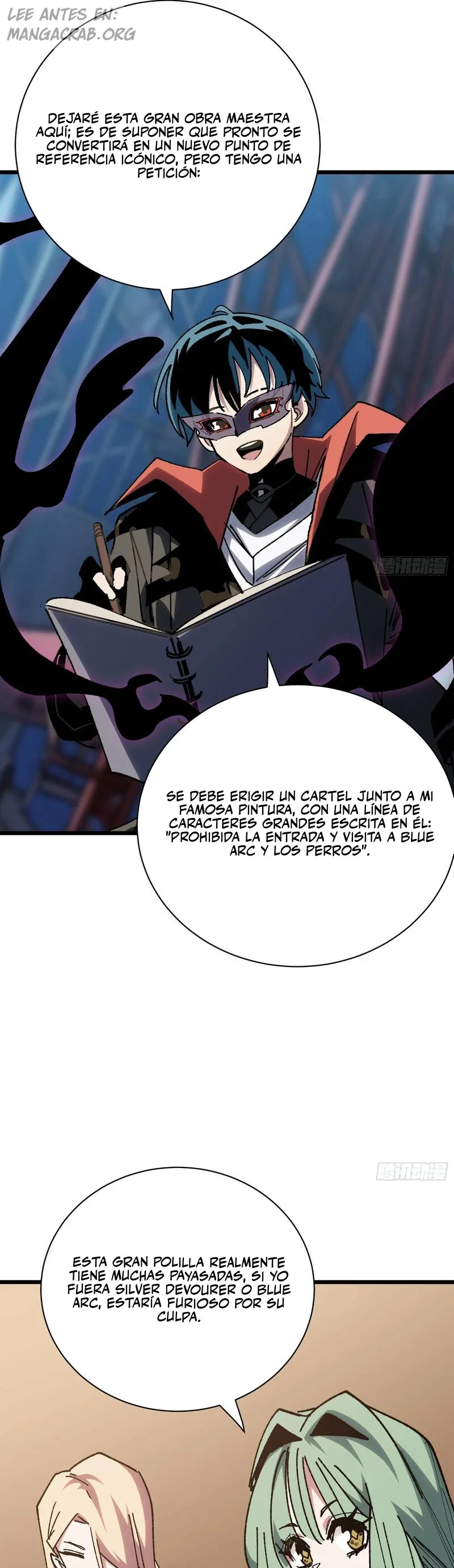 ¡Mi avatar se está convirtiendo en el jefe final!! Capitulo 37 página 17