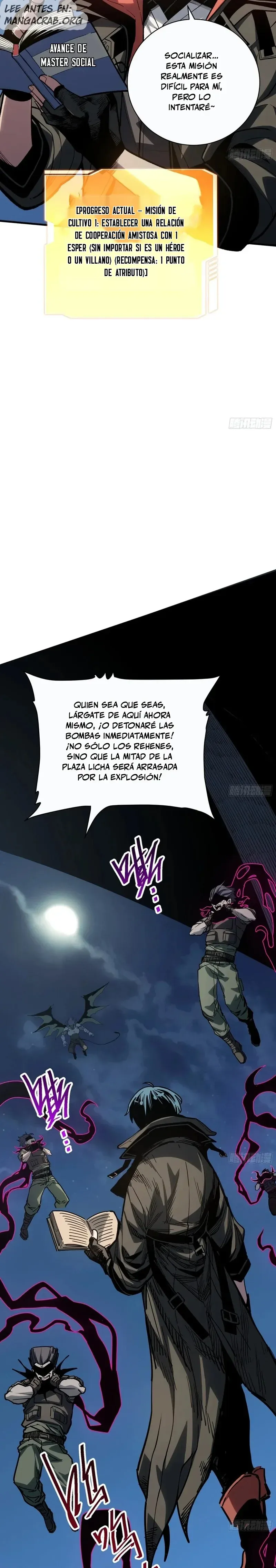 ¡Mi avatar se está convirtiendo en el jefe final!! Capitulo 6 página 4