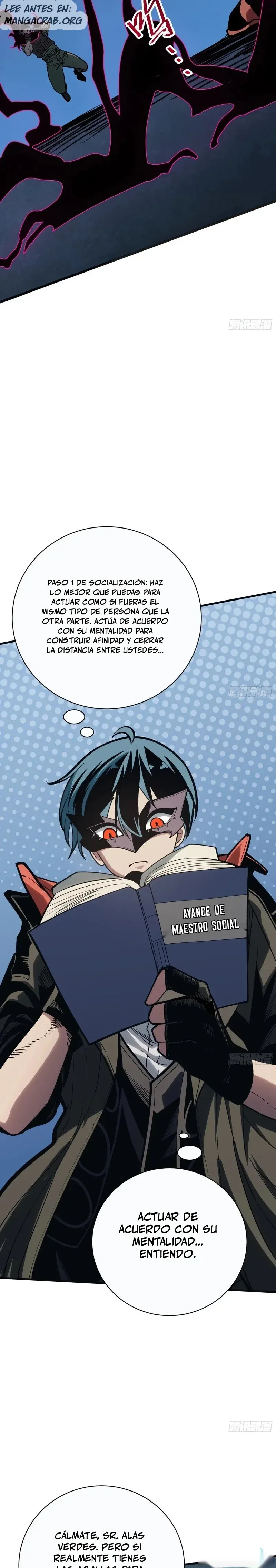 ¡Mi avatar se está convirtiendo en el jefe final!! Capitulo 6 página 5
