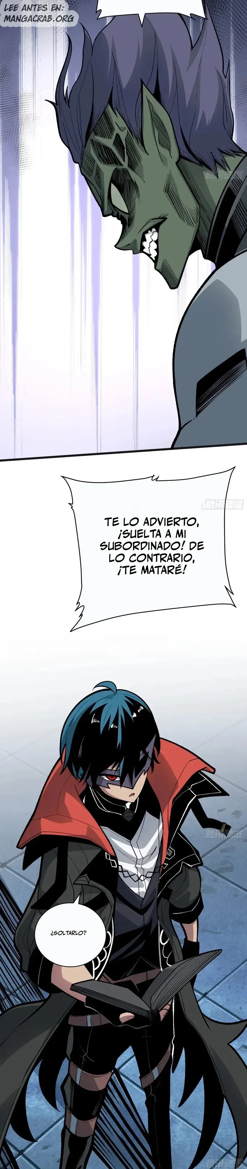 ¡Mi avatar se está convirtiendo en el jefe final!! Capitulo 6 página 8
