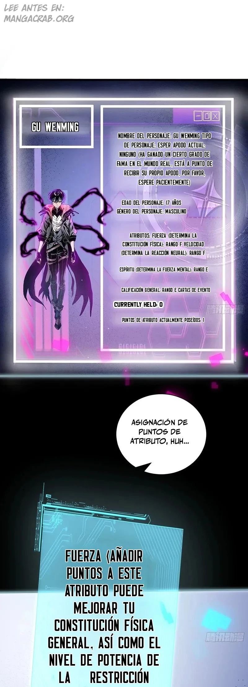 ¡Mi avatar se está convirtiendo en el jefe final!! Capitulo 8 página 16