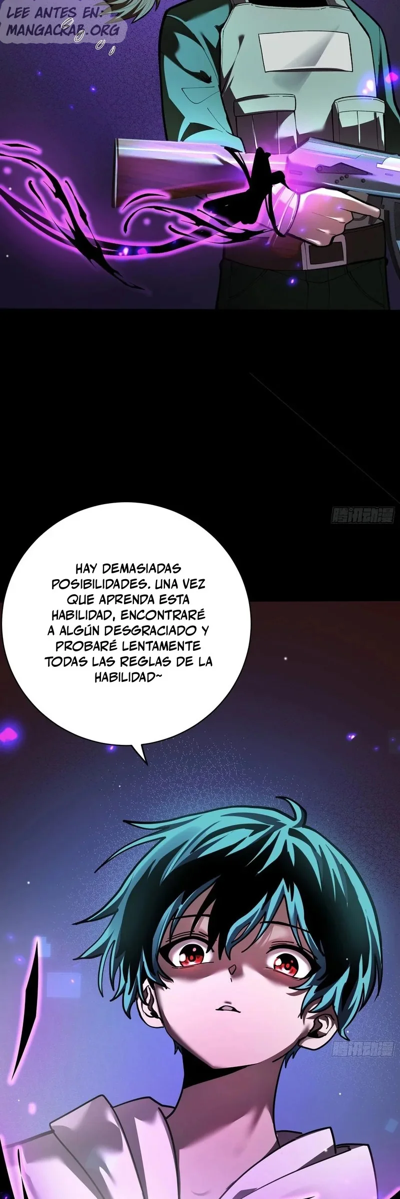 ¡Mi avatar se está convirtiendo en el jefe final!! Capitulo 8 página 30