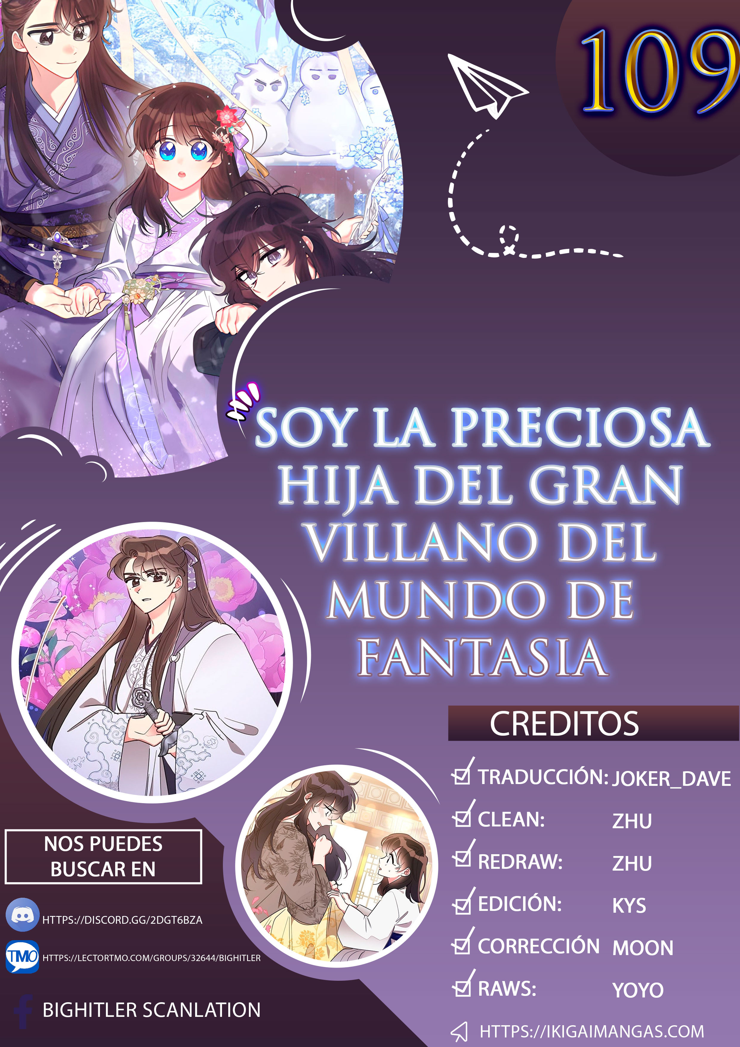 Soy La Preciosa Hija Del Gran Villano Del Mundo De Fantasía Capitulo 109 página 2