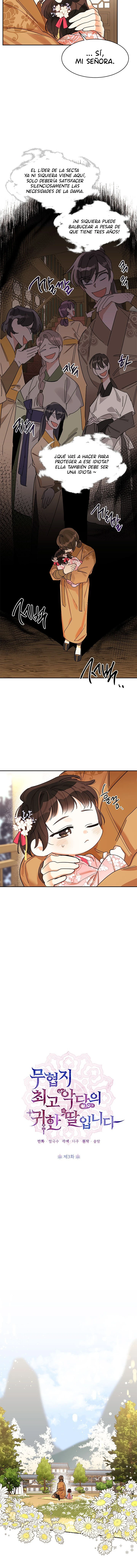 Soy La Preciosa Hija Del Gran Villano Del Mundo De Fantasía Capitulo 3 página 3