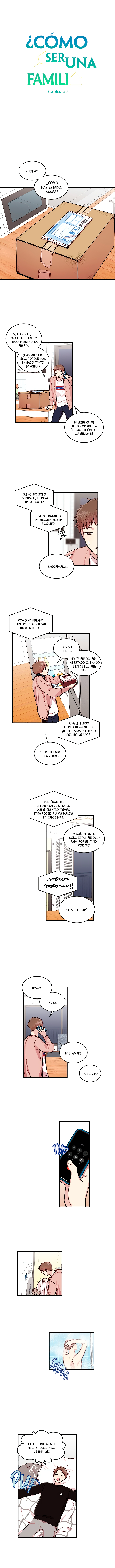 ¿Cómo ser una familia? (BL) Capitulo 24 página 2