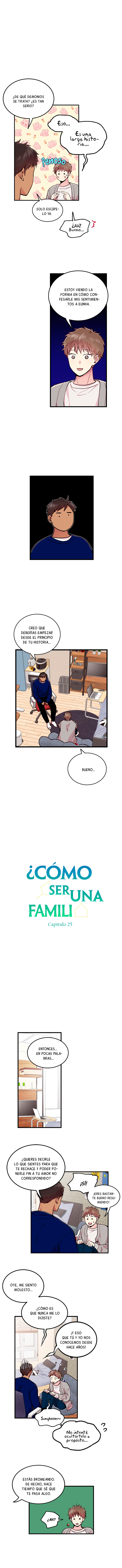 ¿Cómo ser una familia? (BL) Capitulo 25 página 3