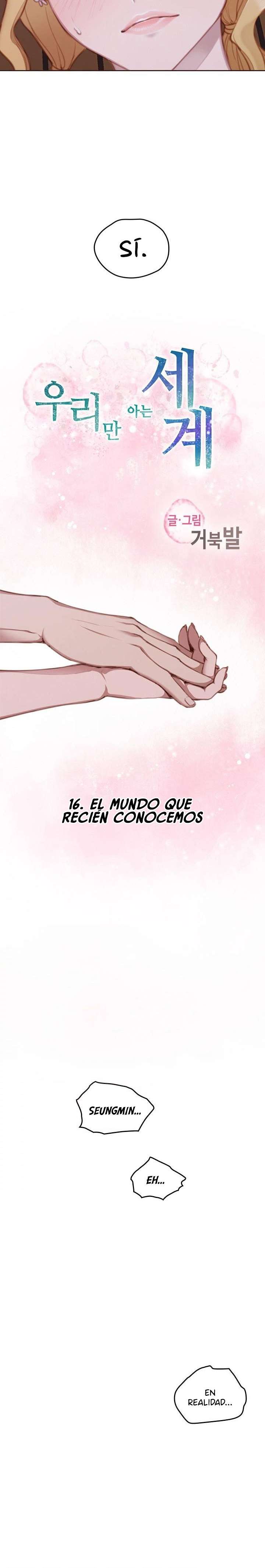 The World That Only We Know Of Capitulo 16 página 3