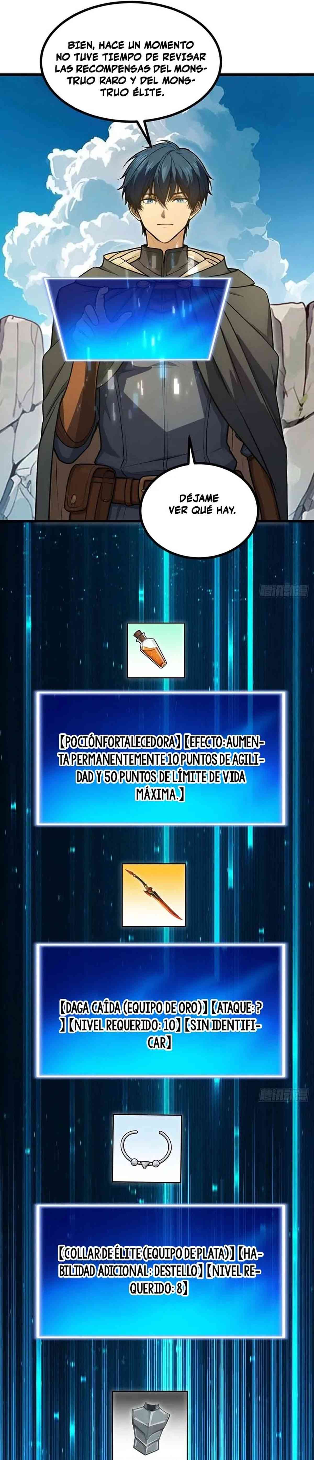 Extiendo Mi Vida En El Juego: Tengo El Monopolio De La Información De Monstruos Salvajes Capitulo 9 página 6