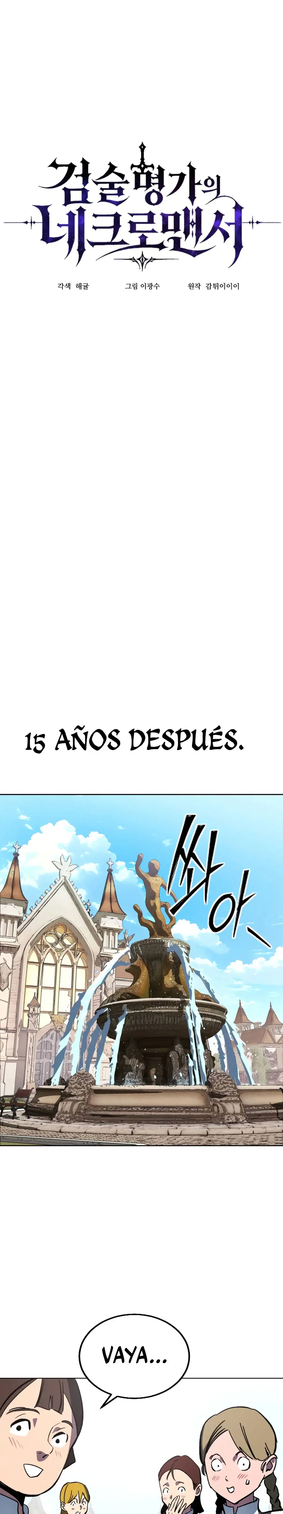 Un Nigromante en la familia de espadachines Capitulo 0 página 32