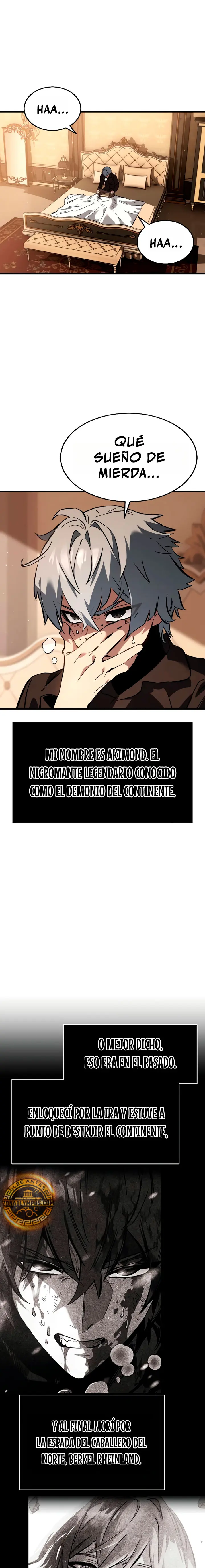 Un Nigromante en la familia de espadachines Capitulo 1 página 3