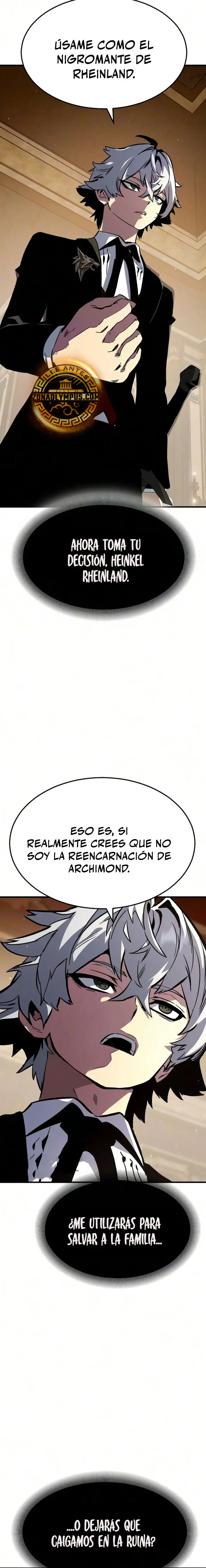 Un Nigromante en la familia de espadachines Capitulo 14 página 41