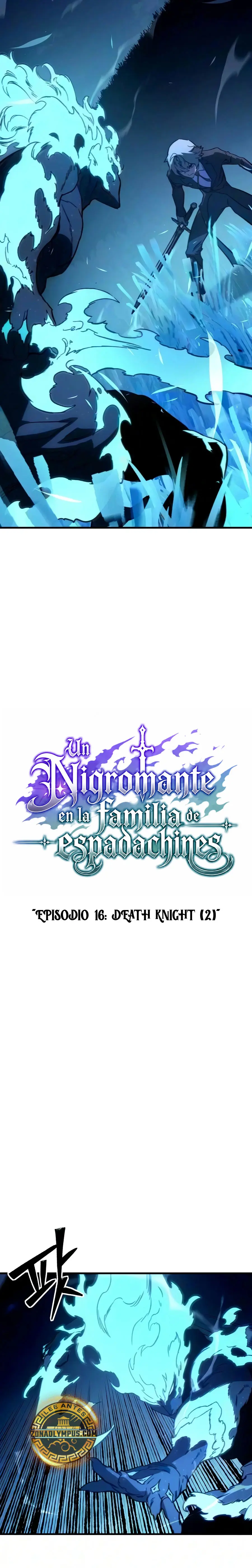 Un Nigromante en la familia de espadachines Capitulo 16 página 35