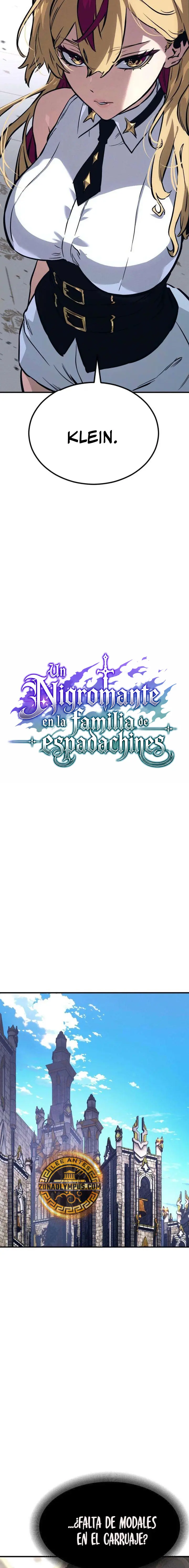 Un Nigromante en la familia de espadachines Capitulo 19 página 5