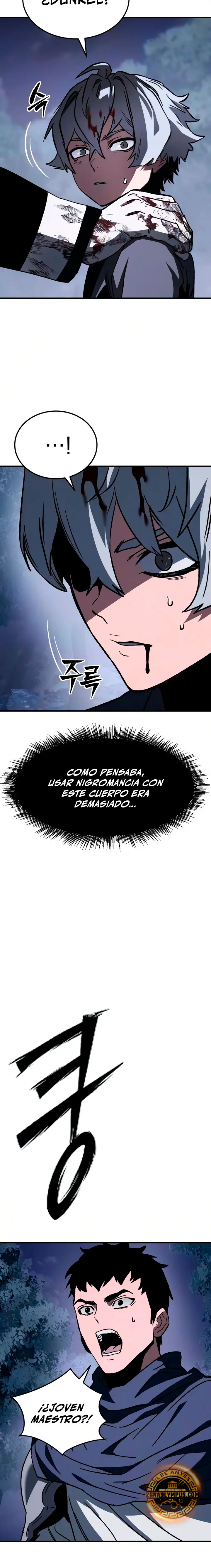 Un Nigromante en la familia de espadachines Capitulo 5 página 23
