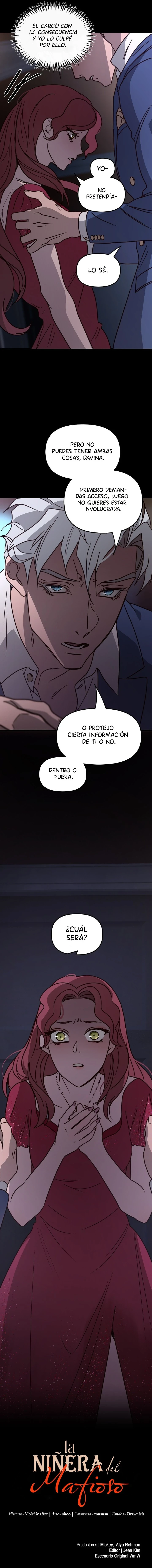 La niñera del jefe de la mafia Capitulo 23 página 13