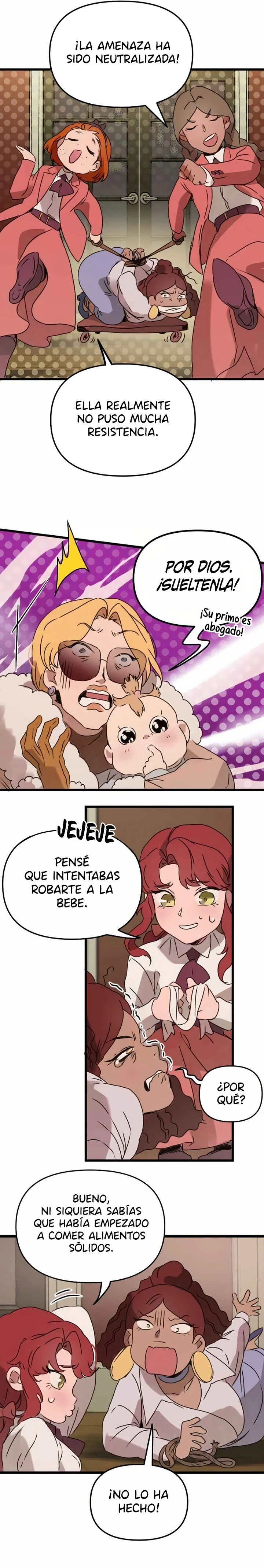 La niñera del jefe de la mafia Capitulo 63.3 página 7