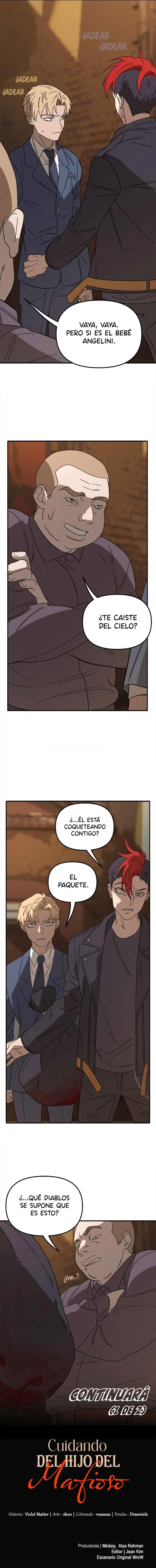 La niñera del jefe de la mafia Capitulo 63.4 página 7