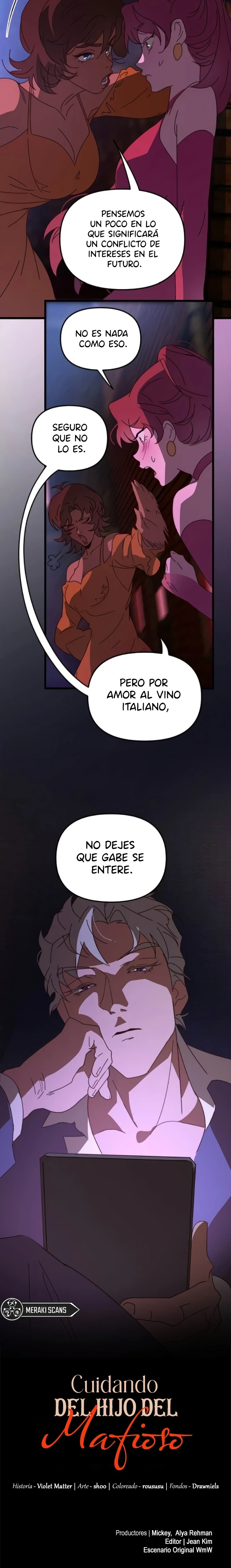 La niñera del jefe de la mafia Capitulo 75 página 8