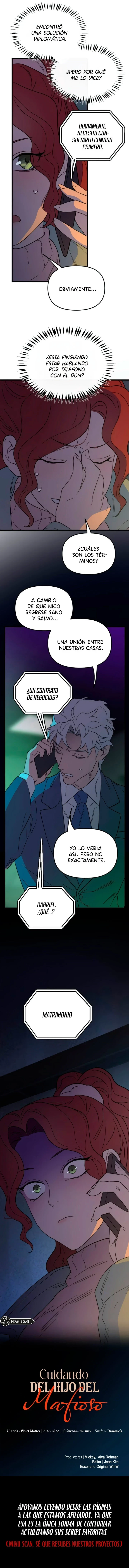 La niñera del jefe de la mafia Capitulo 86 página 8