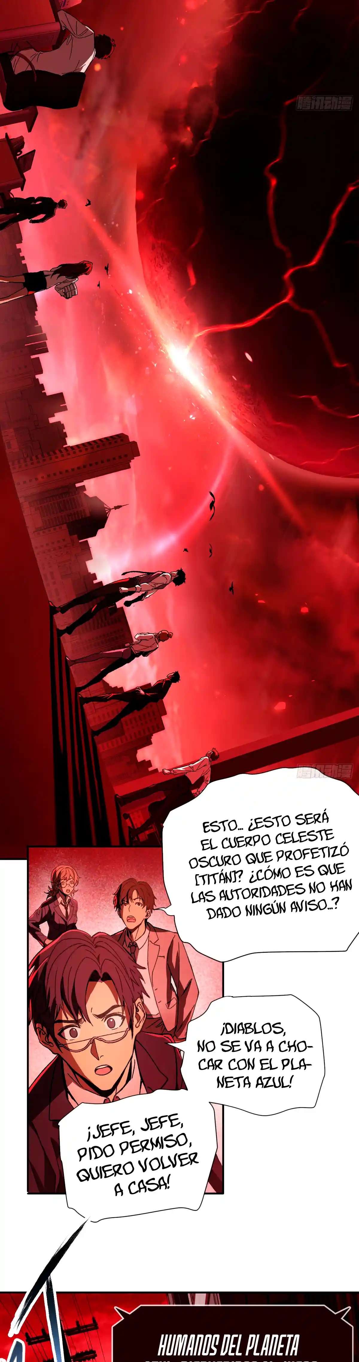 ¡El descenso de la anomalía! Iniciando como un NPC en el fin del Mundo Capitulo 1 página 36