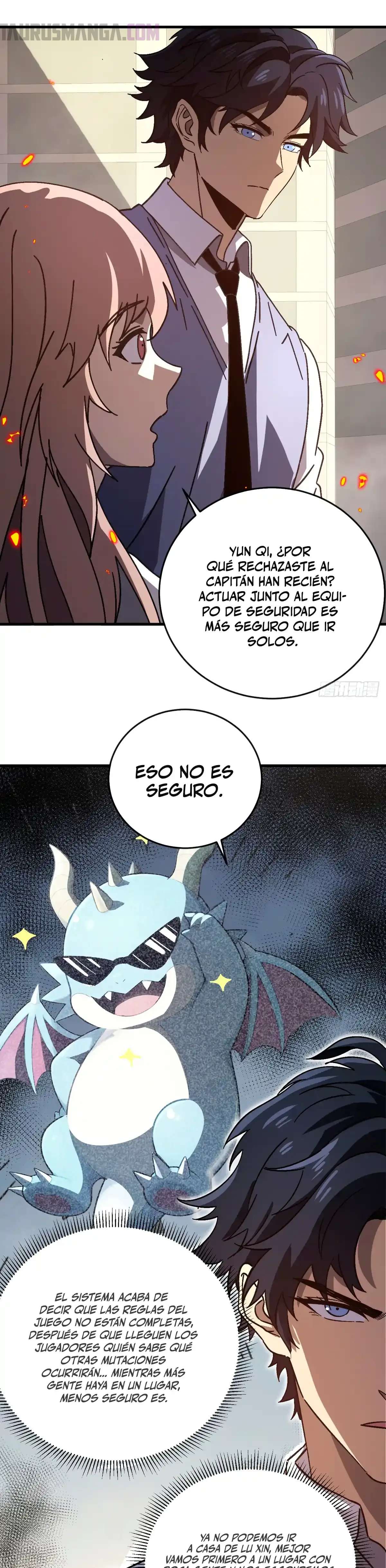 ¡El descenso de la anomalía! Iniciando como un NPC en el fin del Mundo Capitulo 14 página 19