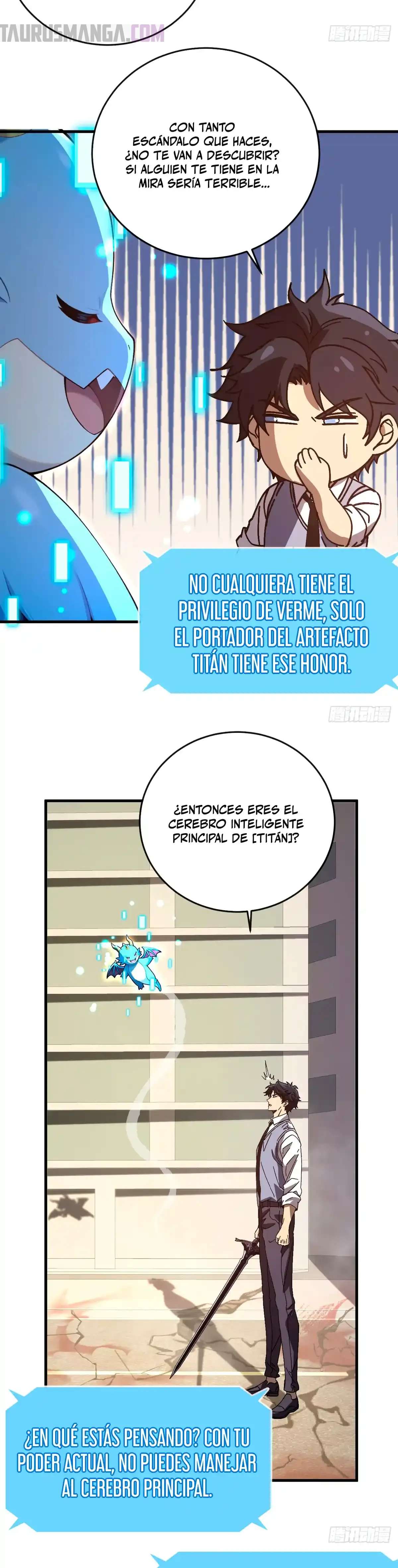 ¡El descenso de la anomalía! Iniciando como un NPC en el fin del Mundo Capitulo 14 página 9