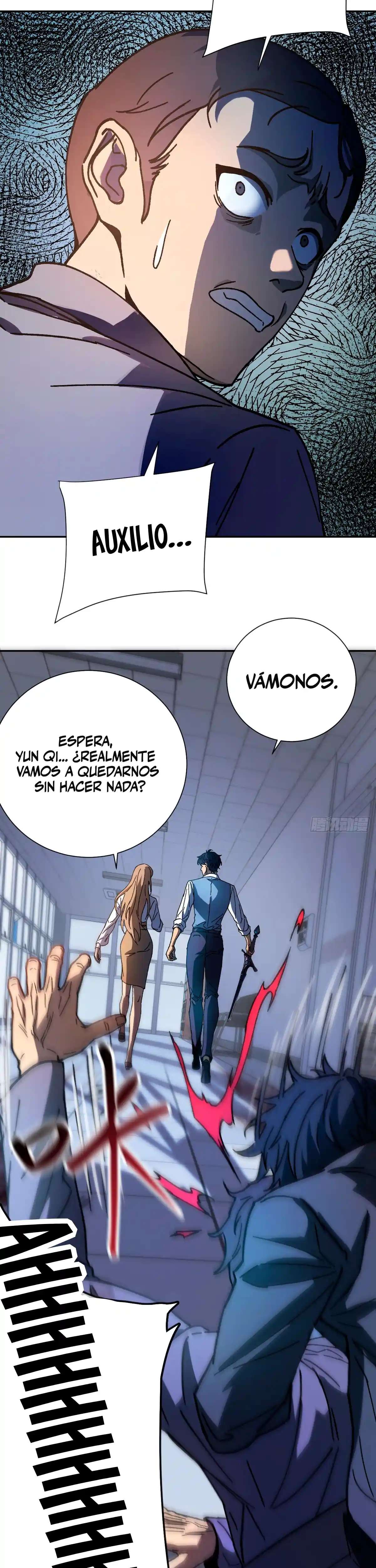 ¡El descenso de la anomalía! Iniciando como un NPC en el fin del Mundo Capitulo 2 página 28