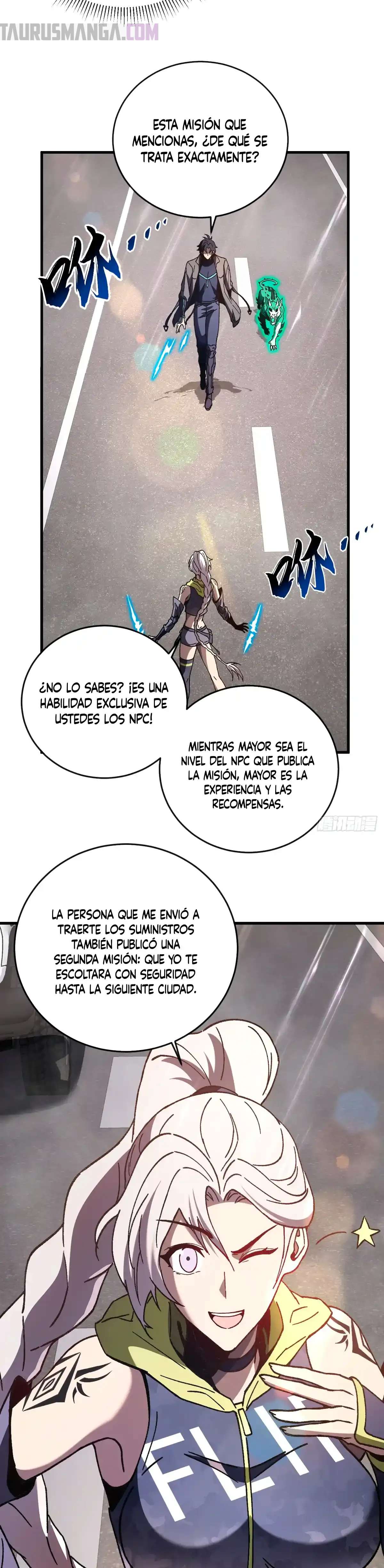 ¡El descenso de la anomalía! Iniciando como un NPC en el fin del Mundo Capitulo 23 página 23