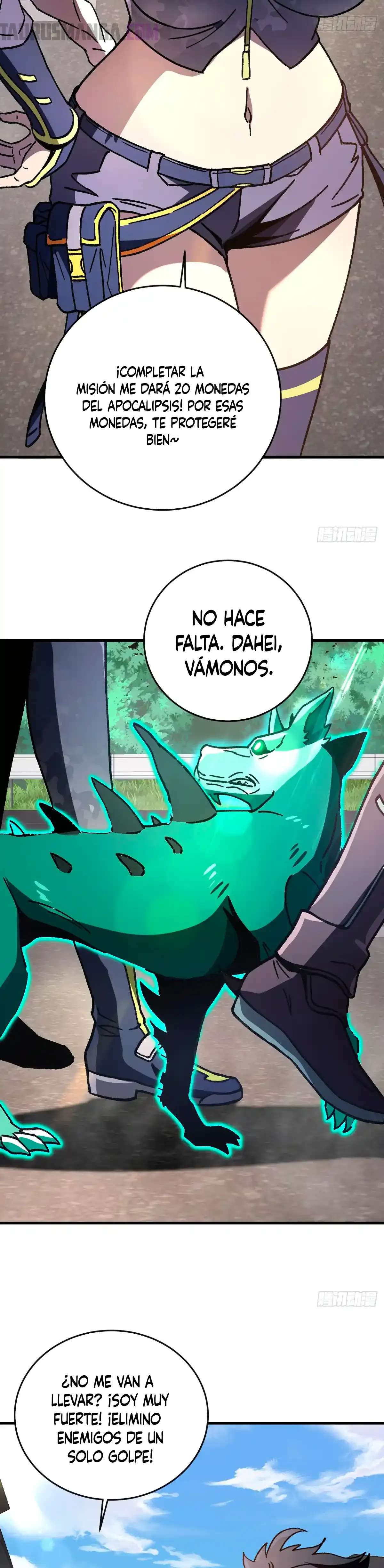 ¡El descenso de la anomalía! Iniciando como un NPC en el fin del Mundo Capitulo 23 página 24