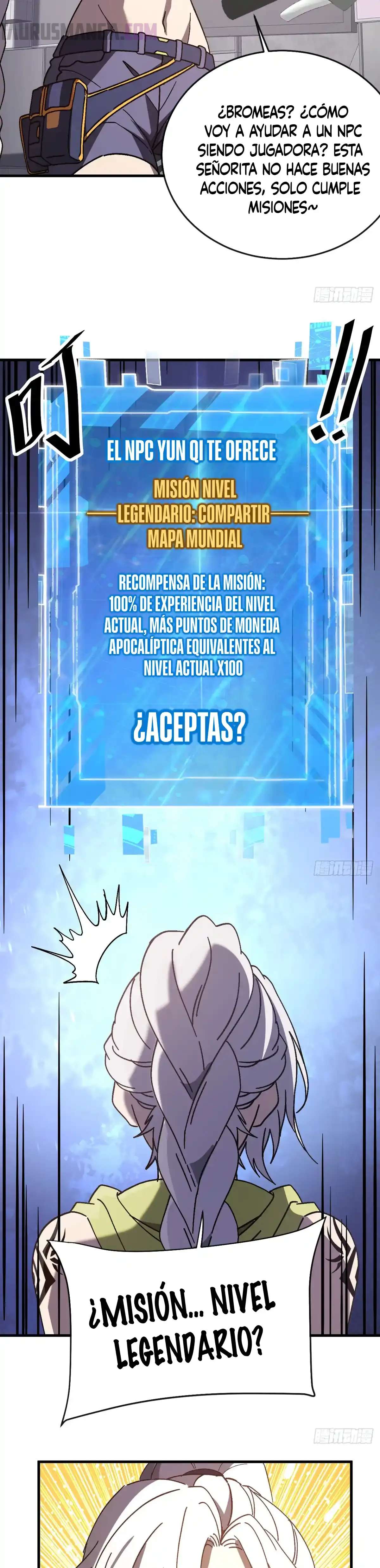¡El descenso de la anomalía! Iniciando como un NPC en el fin del Mundo Capitulo 24 página 26