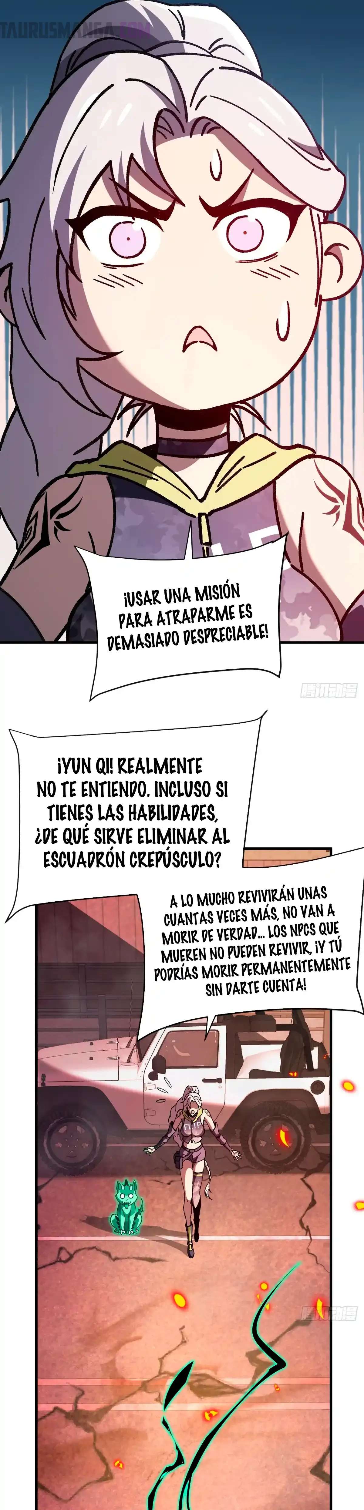 ¡El descenso de la anomalía! Iniciando como un NPC en el fin del Mundo Capitulo 25 página 11