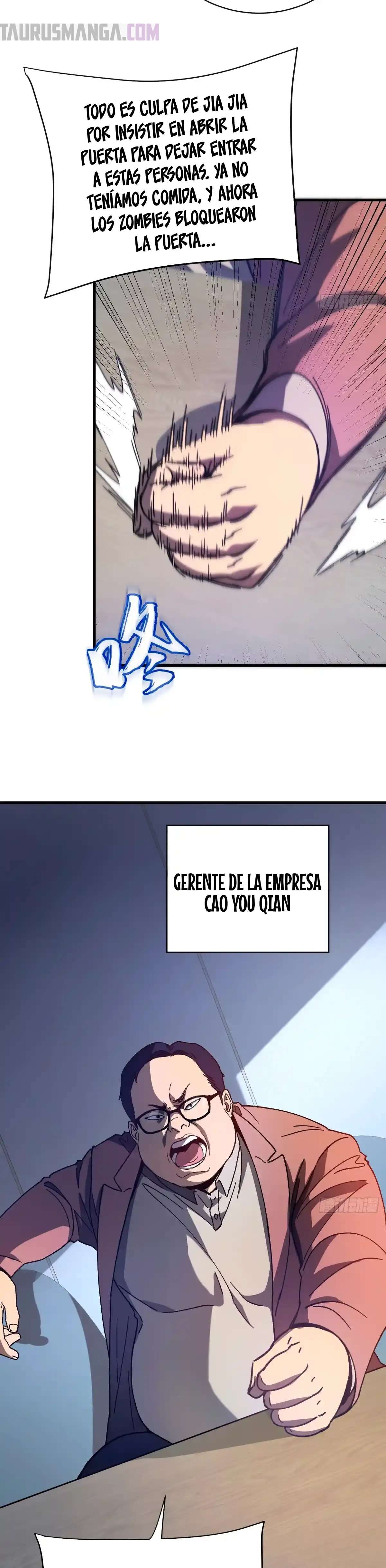 ¡El descenso de la anomalía! Iniciando como un NPC en el fin del Mundo Capitulo 3 página 8