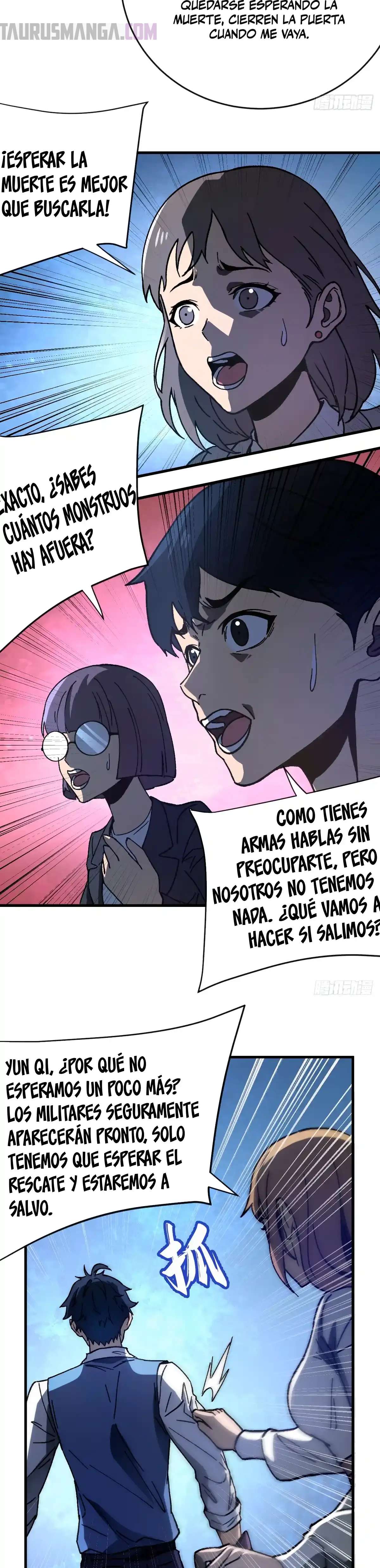 ¡El descenso de la anomalía! Iniciando como un NPC en el fin del Mundo Capitulo 4 página 24