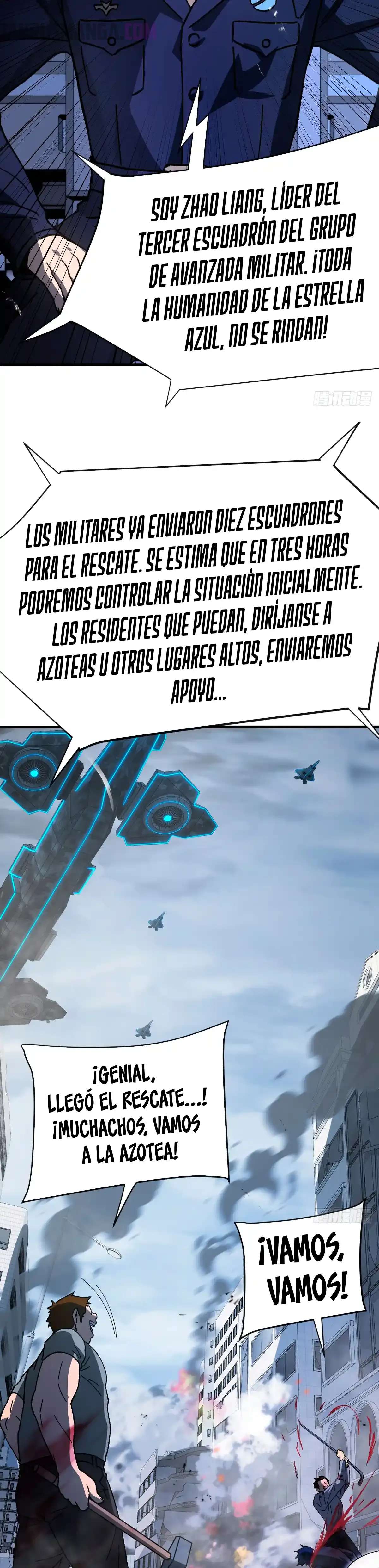 ¡El descenso de la anomalía! Iniciando como un NPC en el fin del Mundo Capitulo 4 página 28