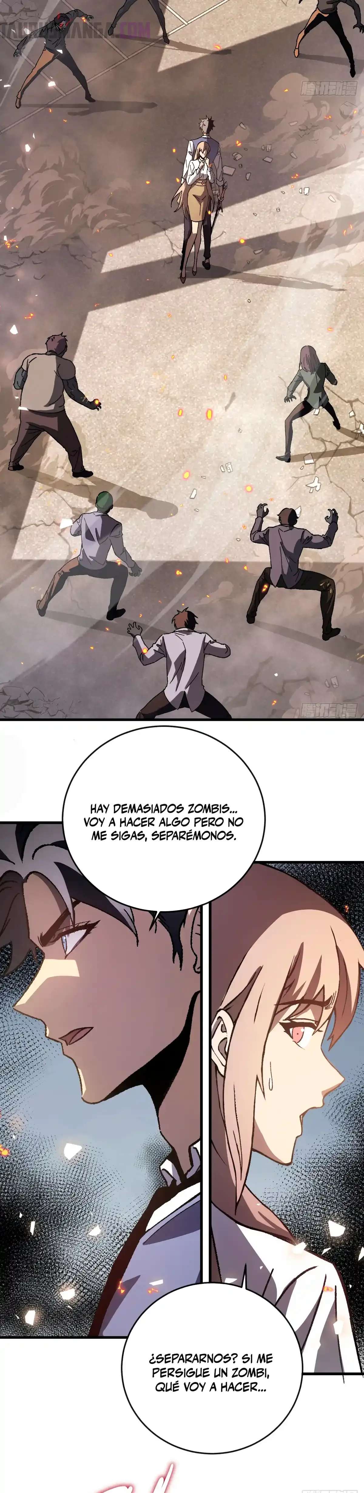 ¡El descenso de la anomalía! Iniciando como un NPC en el fin del Mundo Capitulo 5 página 15