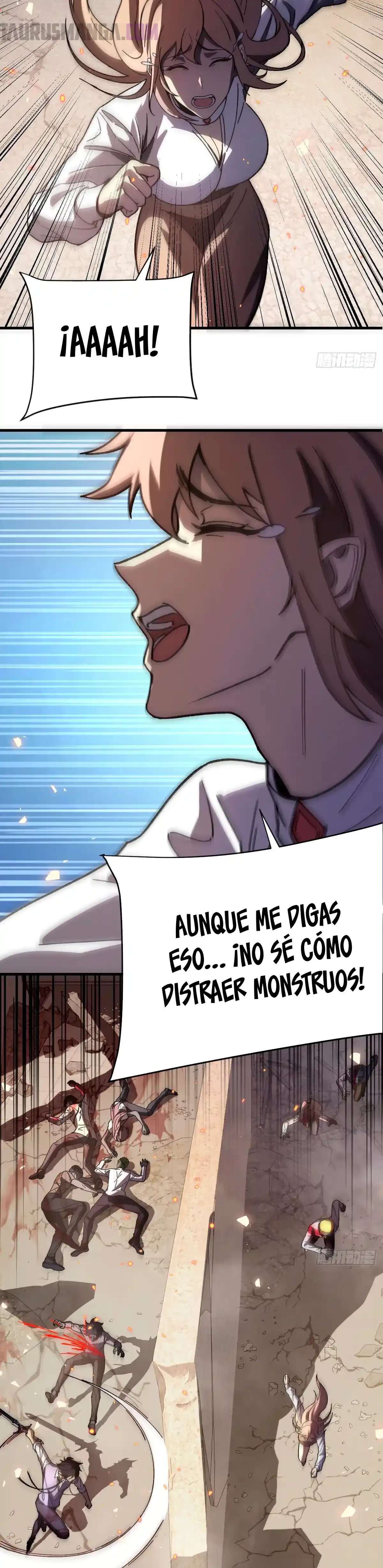 ¡El descenso de la anomalía! Iniciando como un NPC en el fin del Mundo Capitulo 5 página 19