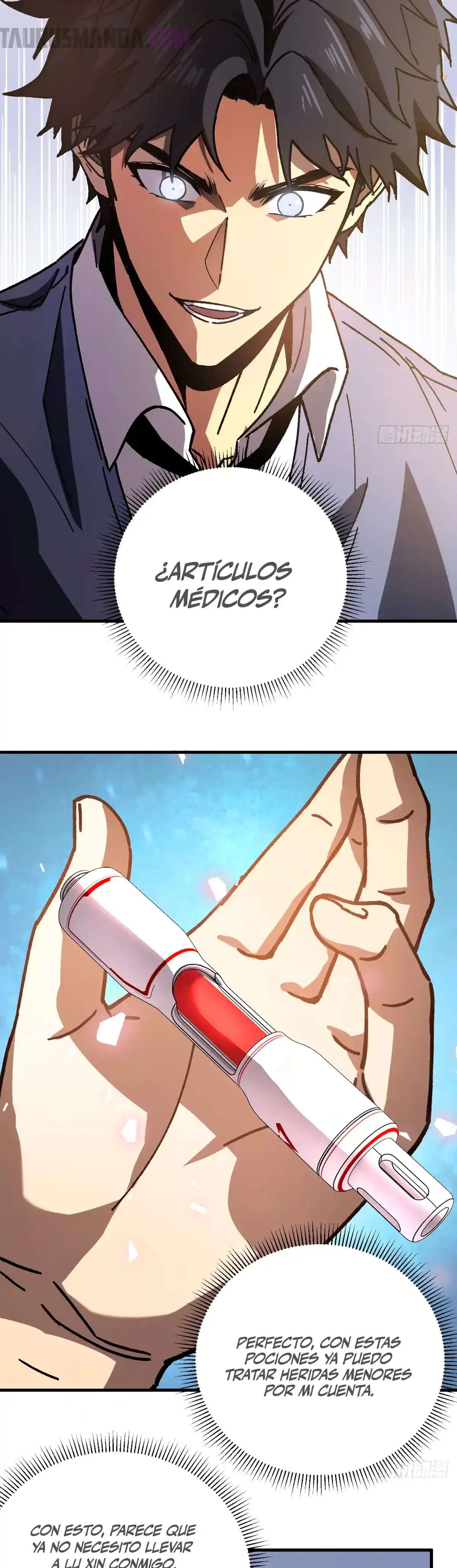 ¡El descenso de la anomalía! Iniciando como un NPC en el fin del Mundo Capitulo 5 página 35