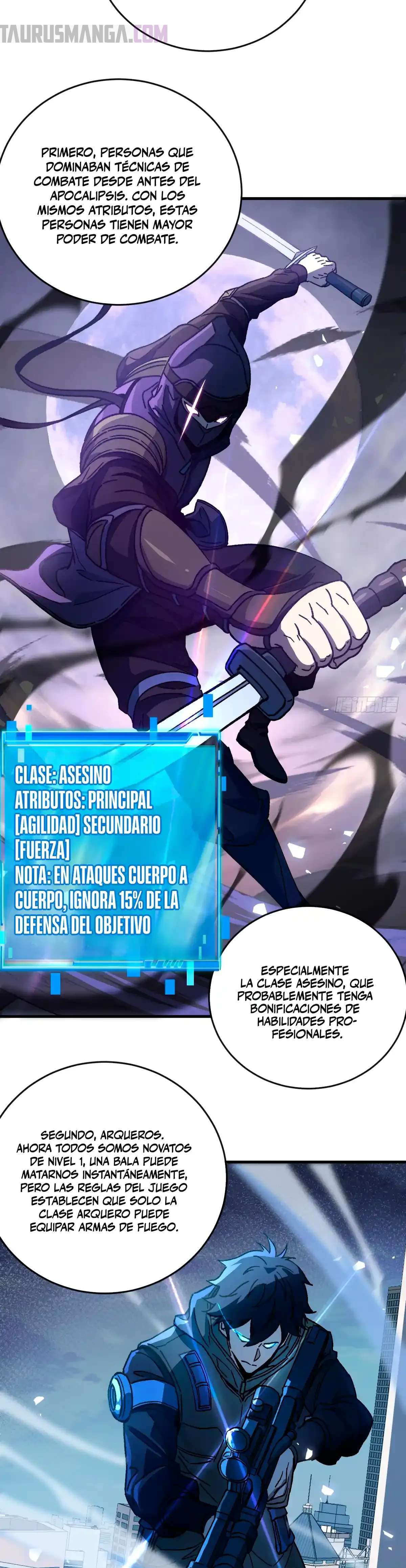 ¡El descenso de la anomalía! Iniciando como un NPC en el fin del Mundo Capitulo 7 página 26