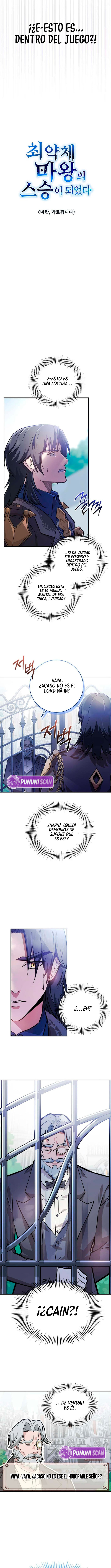 Cómo convertirse en el mentor del rey demonio más débil Capitulo 1 página 7