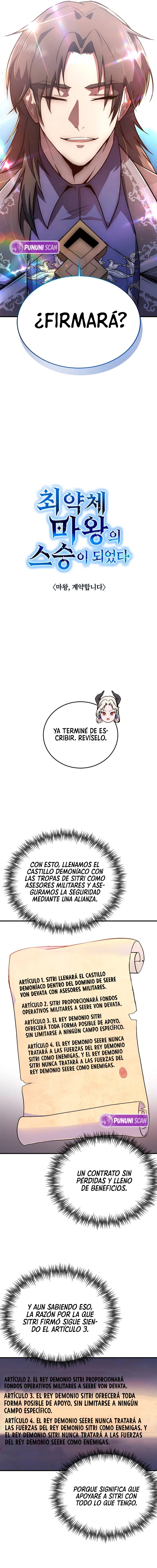 Cómo convertirse en el mentor del rey demonio más débil Capitulo 3 página 7