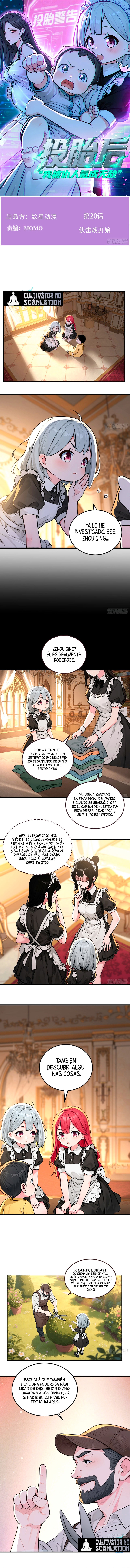 Tras la reencarnación, mi enemigo me hizo invencible con dinero Capitulo 20 página 2