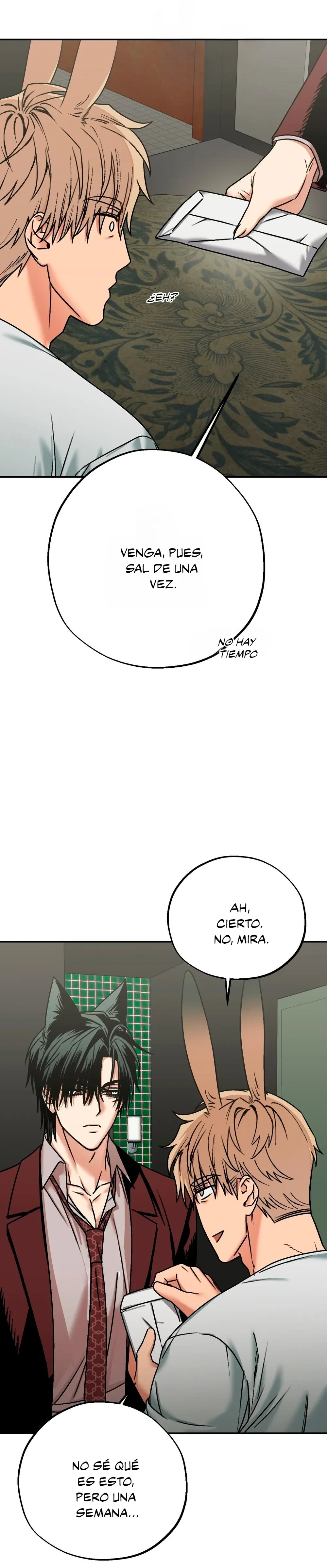 Atrapando un conejo Capitulo 5 página 41