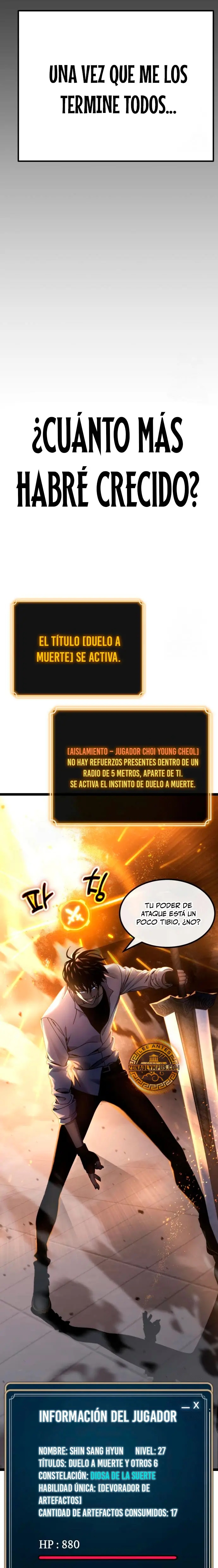 jugador devorador de artefactos Capitulo 15 página 26