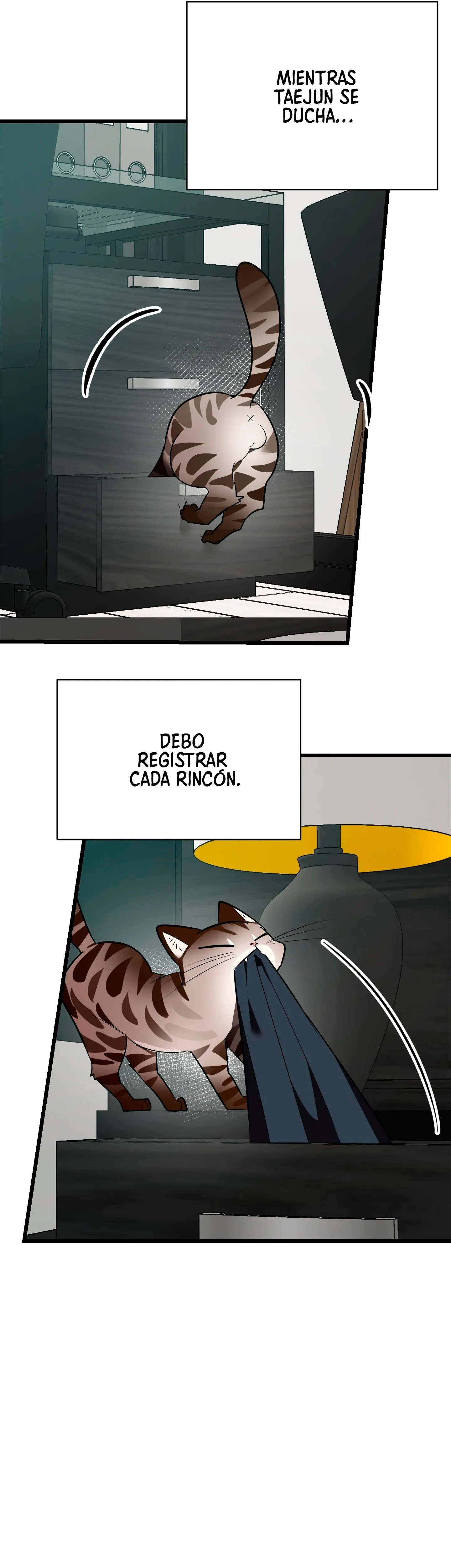 ¡Dame un cachorro leopardo si no quieres verme enloquecer! Capitulo 8 página 33