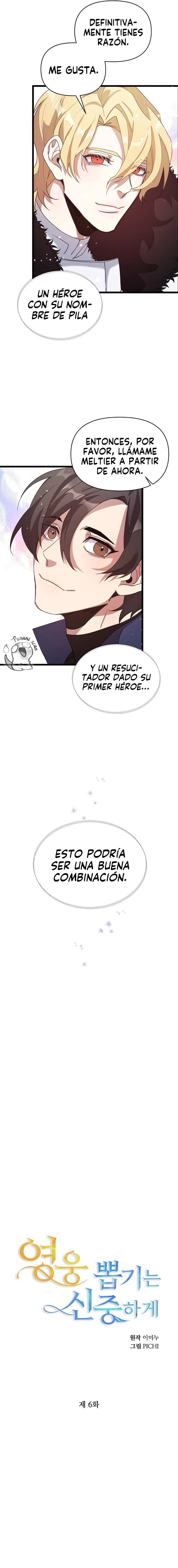 Elige a tus heroes con cuidado Capitulo 6 página 16