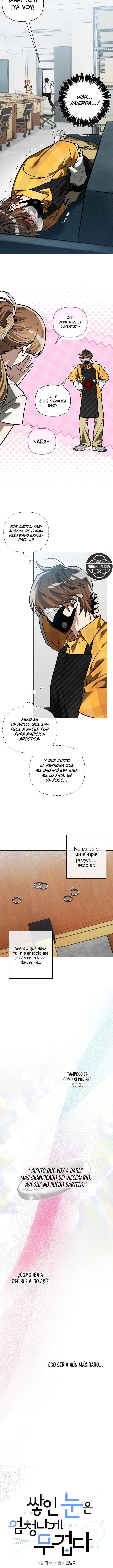 La Nieve Acumulada Es Increíblemente Pesada Capitulo 24 página 9