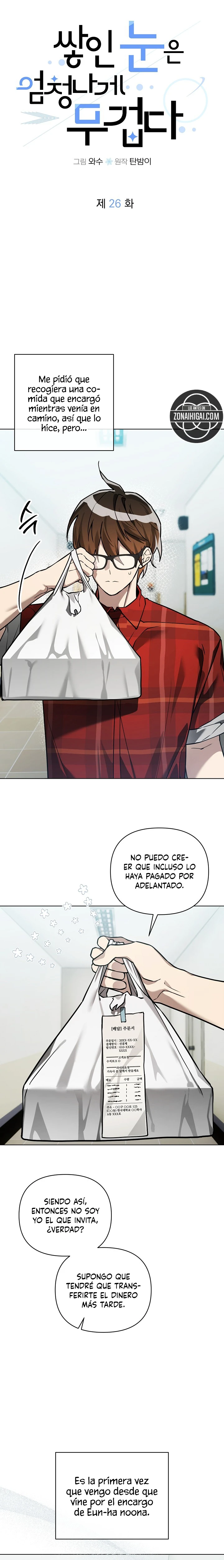 La Nieve Acumulada Es Increíblemente Pesada Capitulo 26 página 6