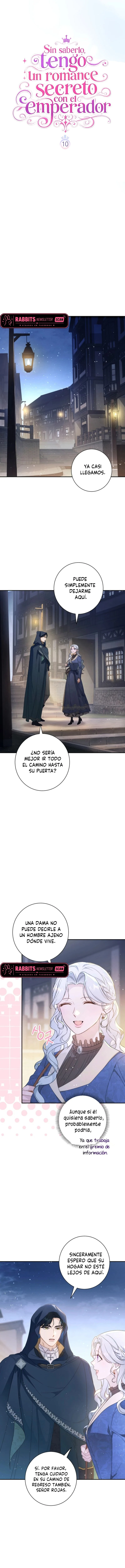 Sin saberlo, tengo un romance secreto con el emperador Capitulo 10 página 9
