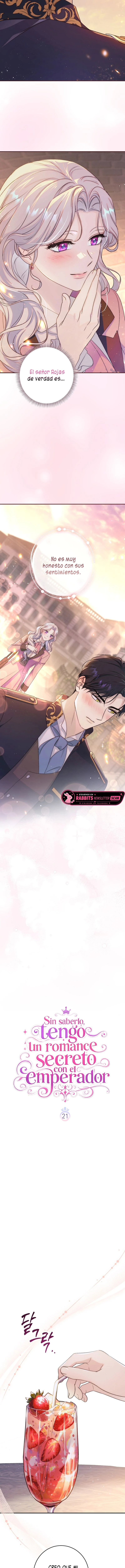Sin saberlo, tengo un romance secreto con el emperador Capitulo 21 página 4