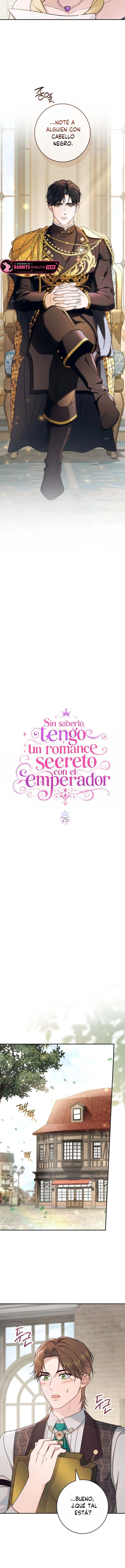 Sin saberlo, tengo un romance secreto con el emperador Capitulo 25 página 8